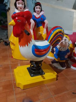 Thú nhún lò xo hình con gà